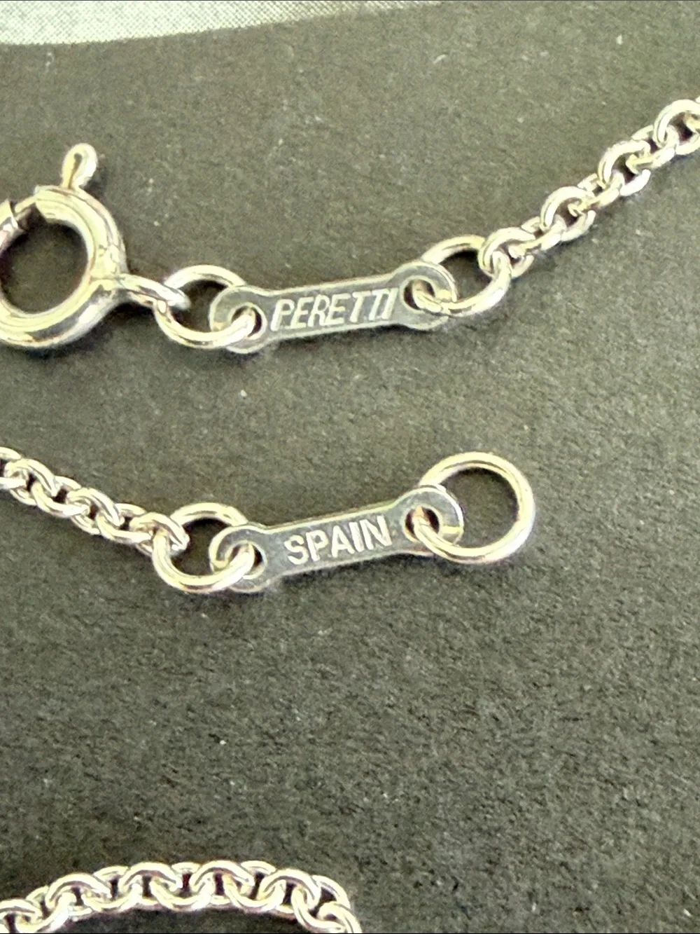 30” Tiffany & Co. Chain Necklace by Elsa Peretti 1.5mm Links Sterling Silver